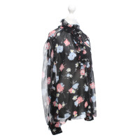 D&G Silk blouse with a floral pattern