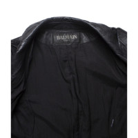 Balmain Blazer aus Leder