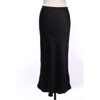 Anine Bing Skirt Silk in Black