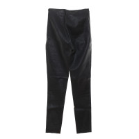 Iro Paire de Pantalon en Cuir en Noir