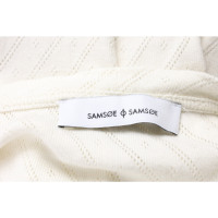 Samsøe & Samsøe Oberteil aus Baumwolle in Creme