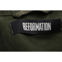 Reformation Veste/Manteau en Vert