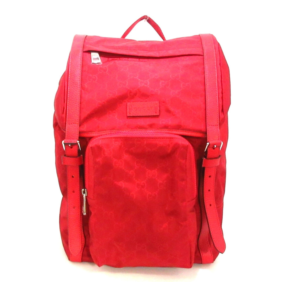 Gucci Backpack in Red