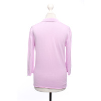 Turnover Strick aus Jersey in Rosa / Pink