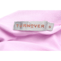 Turnover Knitwear Jersey in Pink