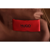 Hugo Boss Jas/Mantel Leer in Bruin