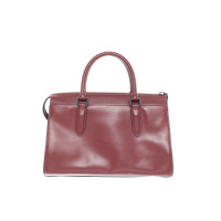 Coach Handbag Leather in Bordeaux