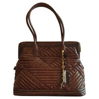 Tosca Blu Tote bag Leather in Brown