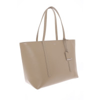 Hugo Boss Shopper in Pelle in Beige