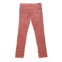 7 For All Mankind Jeans en Coton en Rose/pink