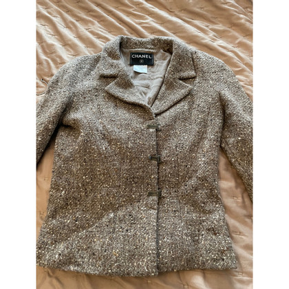 Chanel Giacca/Cappotto in Ocra