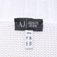 Armani Strick aus Baumwolle in Weiß