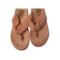 Ancient Greek Sandals Sandals Leather in Pink