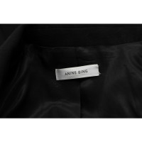 Anine Bing Blazer Wool in Black