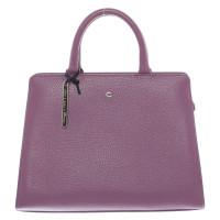 Aigner Handtasche aus Leder in Violett