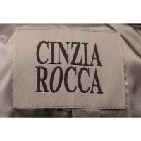 Cinzia Rocca Jacke/Mantel aus Wolle in Grau