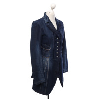 Marithé Et Francois Girbaud Giacca/Cappotto in Denim in Blu