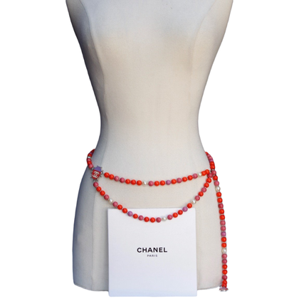 Chanel Belt in Red