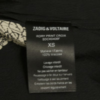 Zadig & Voltaire Robe en Viscose en Noir