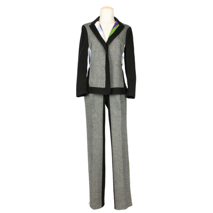 Emilio Pucci Jacket/Coat Wool in Grey