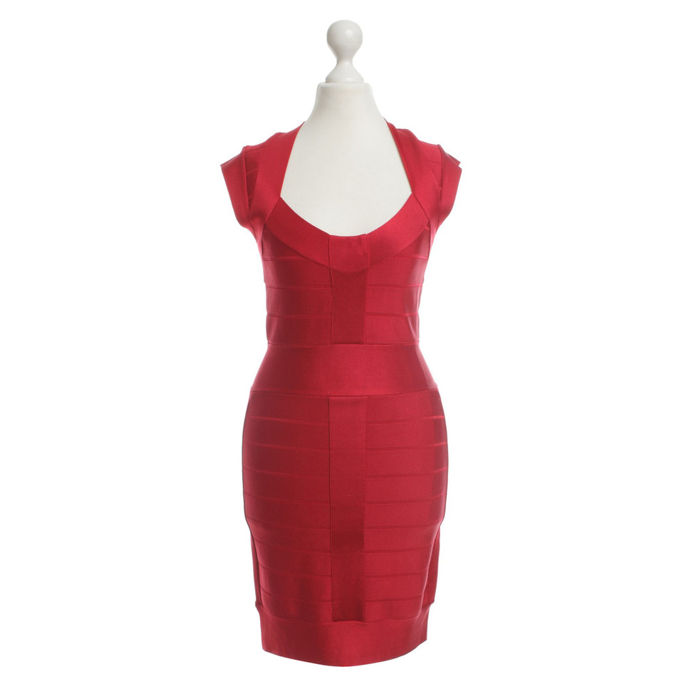 French Connection Bandage dress in red