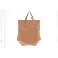 Maison Martin Margiela For H&M Tote bag Leather in Brown