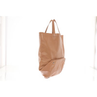 Maison Martin Margiela For H&M Tote bag Leather in Brown