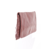 Abro Clutch Bag Leather in Brown