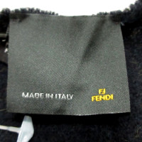 Fendi Scarf/Shawl Wool in Black