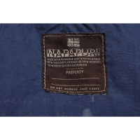 Napapijri Jacket/Coat Cotton in Blue