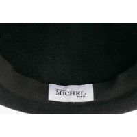 Maison Michel Hat/Cap in Black