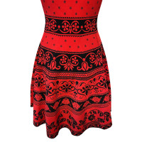 Alexander McQueen Dress Viscose in Red