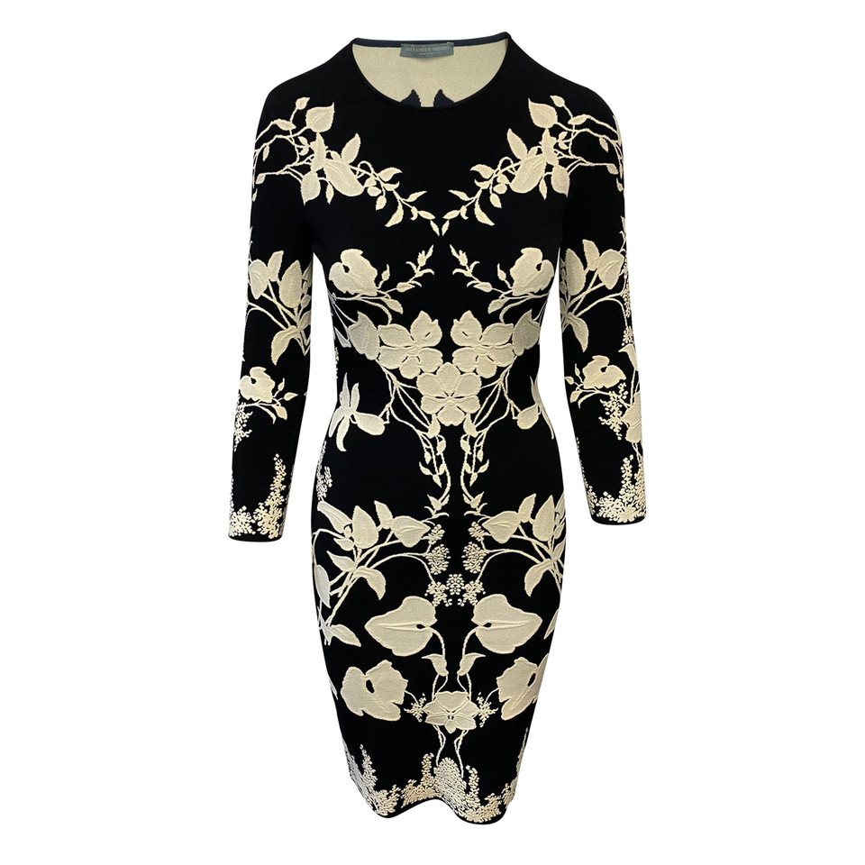 Alexander McQueen Dress Viscose in Black