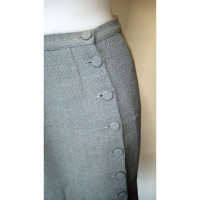 Emporio Armani Skirt Wool in Grey
