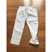 Max Mara Studio Paio di Pantaloni in Bianco