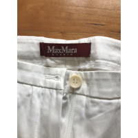 Max Mara Studio Trousers in White
