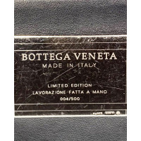Bottega Veneta Cabat Fuzzy Bag Leather in Black