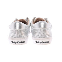Juicy Couture Sneakers aus Leder in Silbern