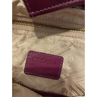 Escada Handbag Leather in Violet