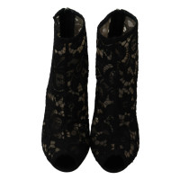 Dolce & Gabbana Boots Viscose in Black