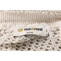 Rich & Royal Strick aus Baumwolle in Gold
