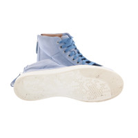 Gianvito Rossi Sneakers aus Leder in Blau