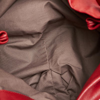 Bottega Veneta Tote Bag aus Leder in Rot