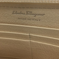 Salvatore Ferragamo Portafoglio in crema