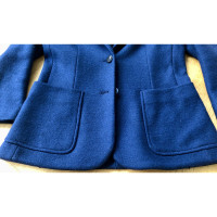The Row Blazer Wool in Blue