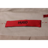 Hugo Boss Suit Katoen in Beige