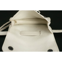 Hermès Umhängetasche aus Leder in Weiß
