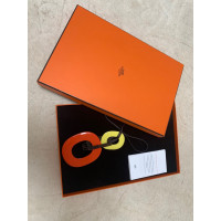 Hermès Kette aus Horn in Orange
