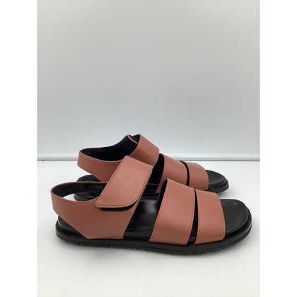 Marni Sandals Leather in Pink