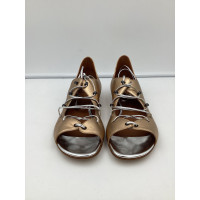 Malone Souliers Slippers/Ballerinas Leather in Silvery